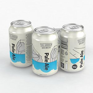 Beer Can Garden Brewery Pale Ale 330ml 2021 3D model
