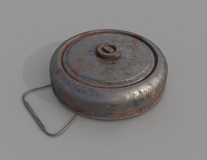 landmine war 3D model