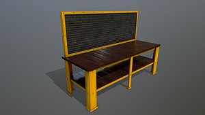 workbench bench 3D