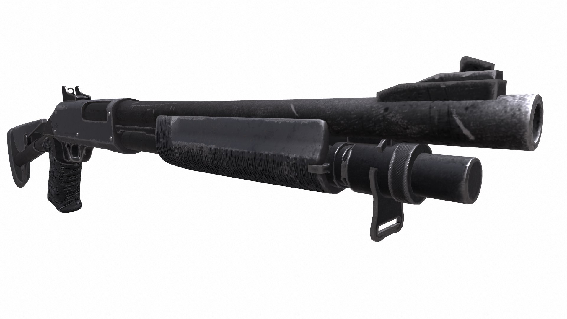 Free Benelli M4 Shotgun 3D Model - TurboSquid 1599152