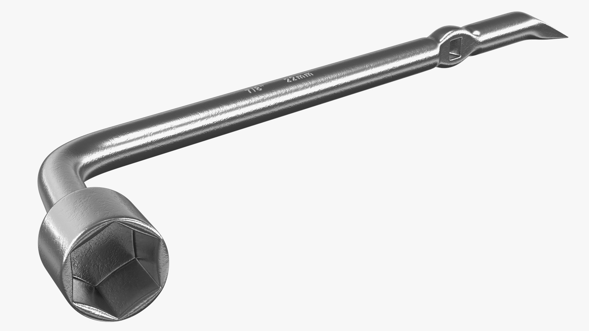 3D model lug nut wrench tool TurboSquid 1706841