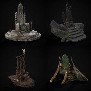 Four Thrones 3D