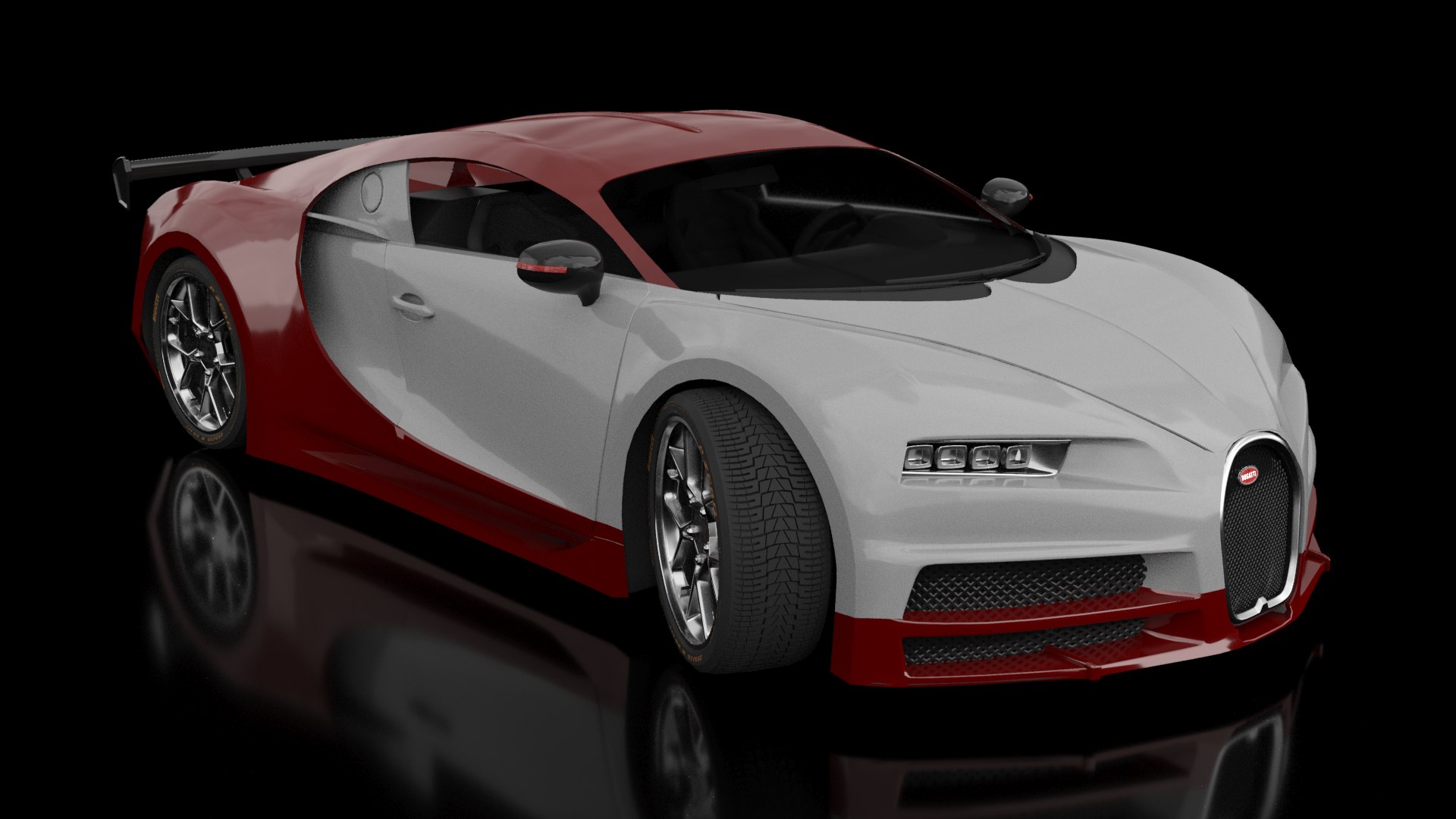 3D Bugatti Chiron Model - TurboSquid 2193231