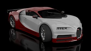 3D Bugatti Chiron model