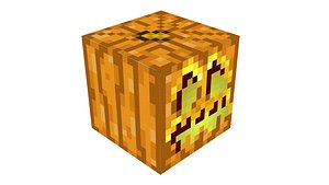 Minecraft Jack O Lantern 3D model
