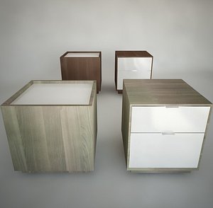 Ikea Nightstands (Nyvoll)