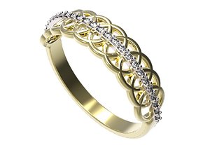 gold ring 3d model