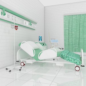 Intensive Care Unit 6 - 4K 3D model