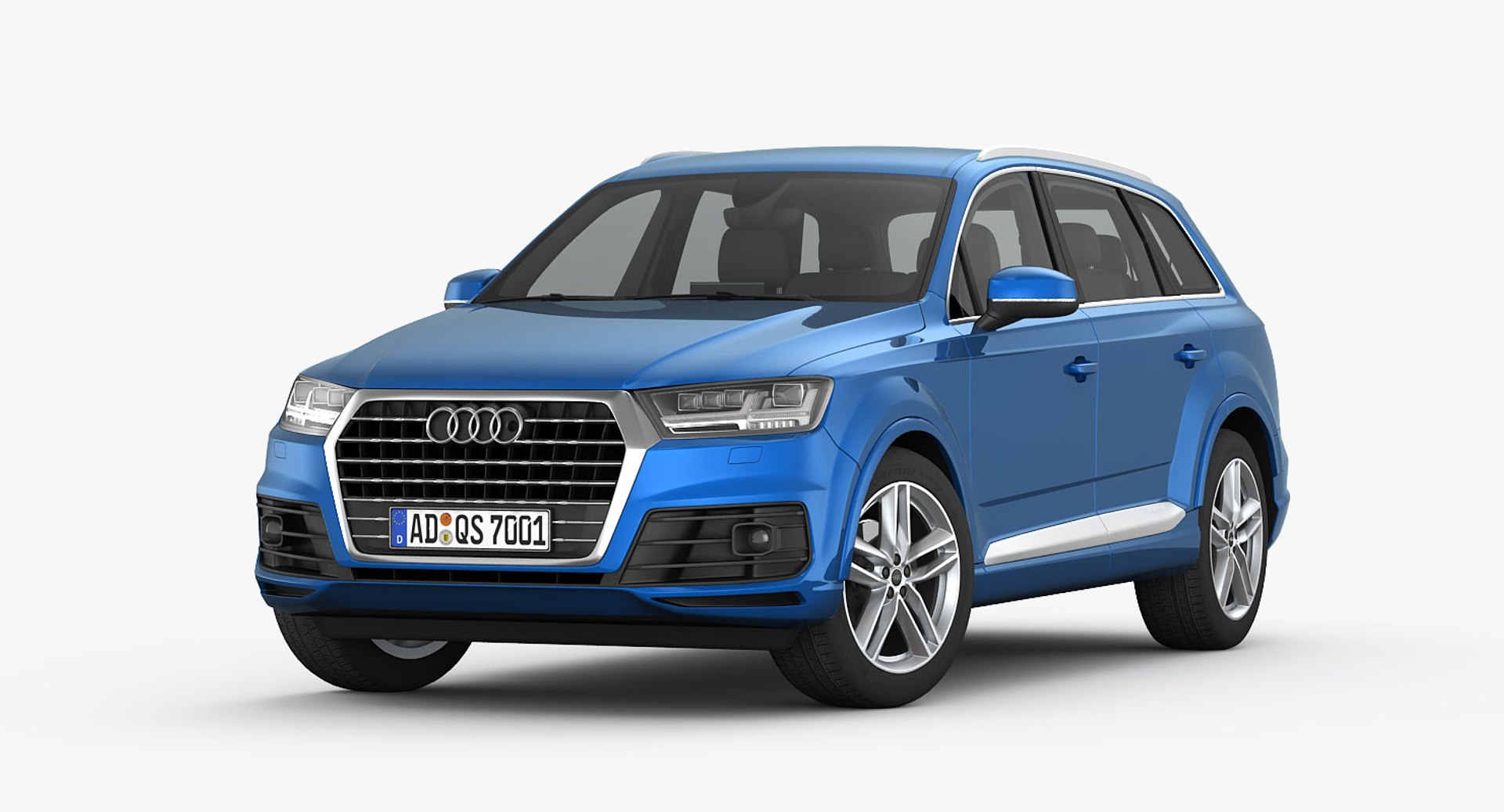 Audi Q7 S-line Luxury 3d Max