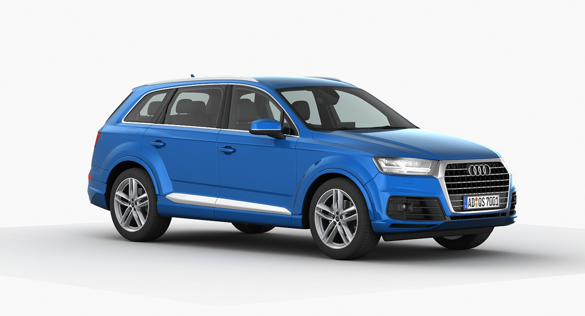 Audi Q7 S-line Luxury 3d Max