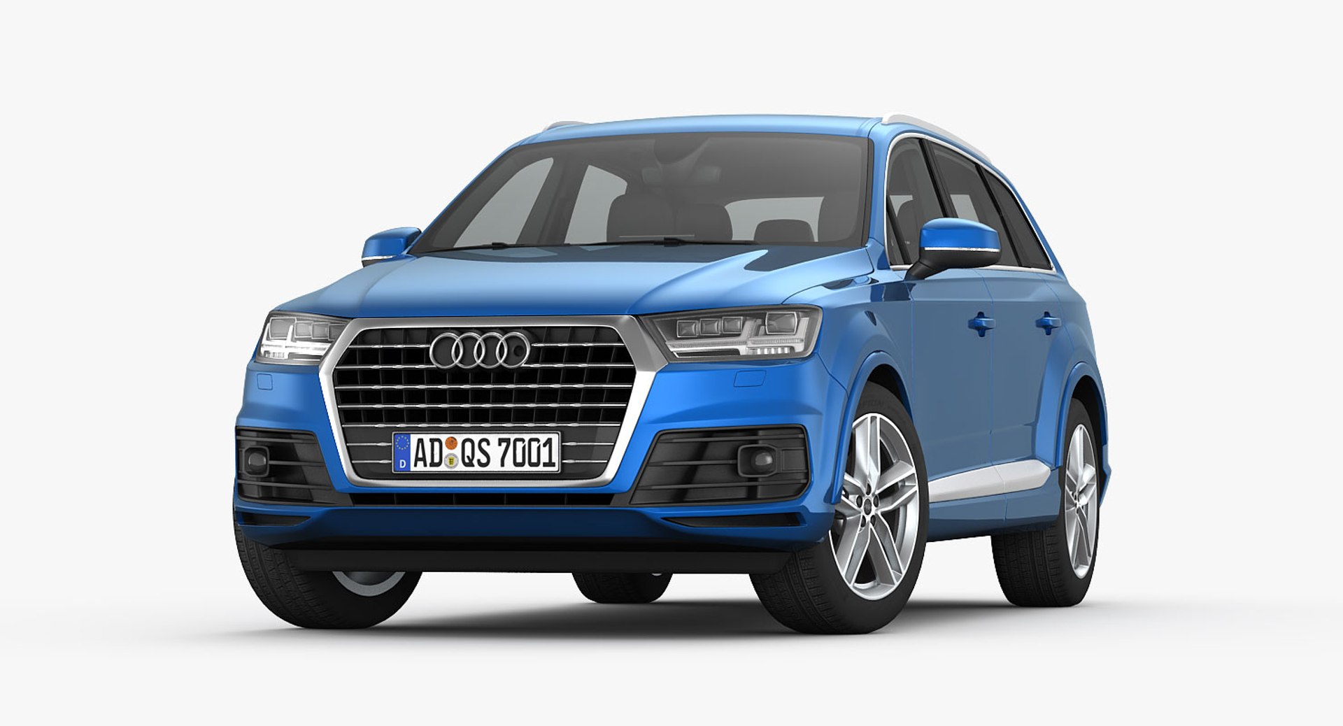 Audi Q7 S-line Luxury 3d Max