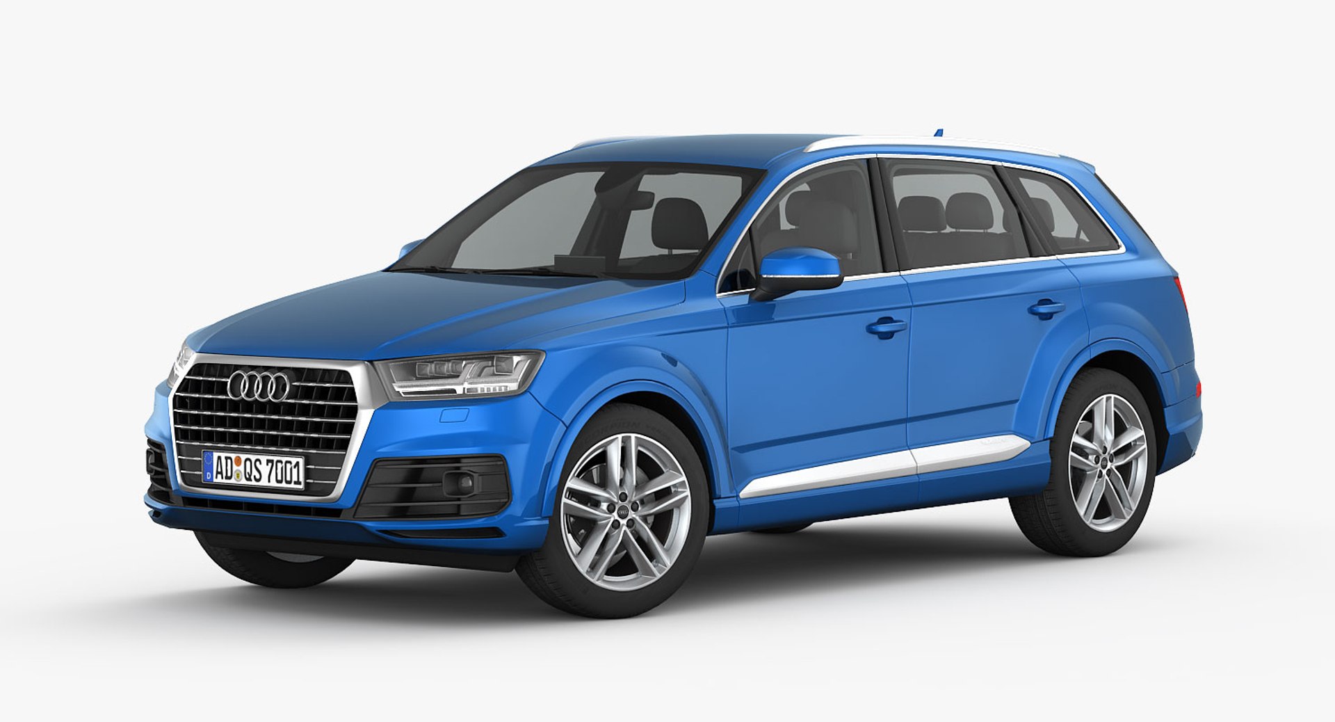 Audi Q7 S-line Luxury 3d Max