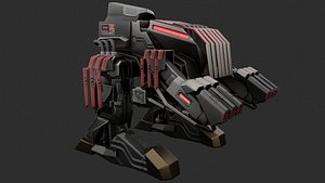 Sci-Fi Mecha Robot
