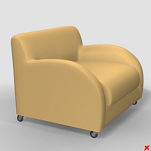 armchair chair 3d max
