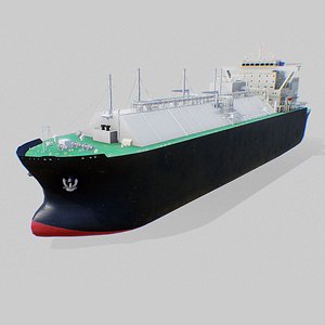 LNG Membrane Tanker CREOLE SPIRIT 3D model
