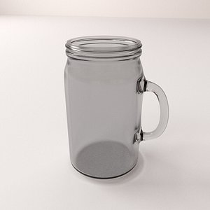 Mason Jar with Handle