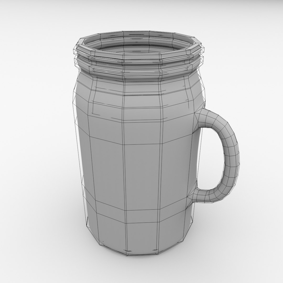 3d Mason Jar Handle
