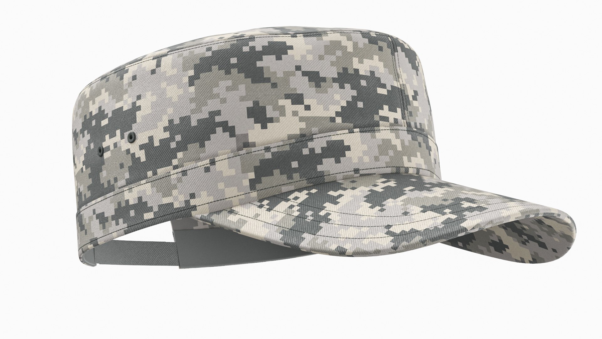 Digital Camo Military Cap 3D model https://p.turbosquid.com/ts-thumb/8t/U6kfE2/n9/militarycap028/jpg/1737303637/1920x1080/fit_q87/90c9c8418e3882750d56f4fd7a13a5dabb5cfe93/militarycap028.jpg