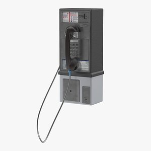 Pay Phone 2 3D Model