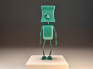 toon robot model