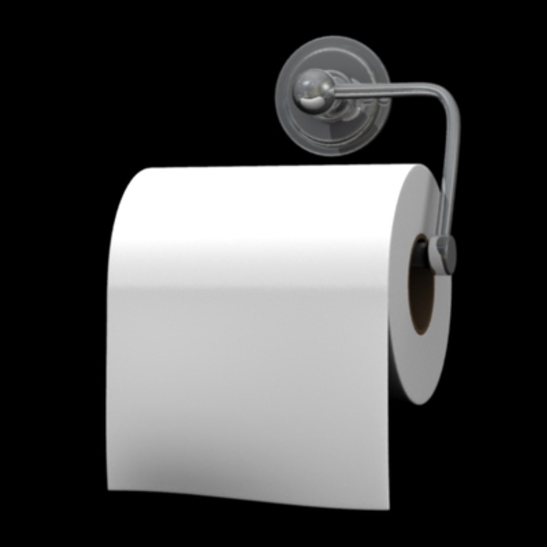 toilet holder 3d model