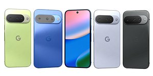 3D model Google Pixel 10 All Colors
