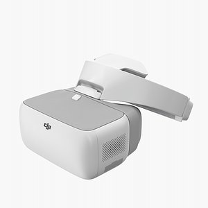 dji goggles 3D model