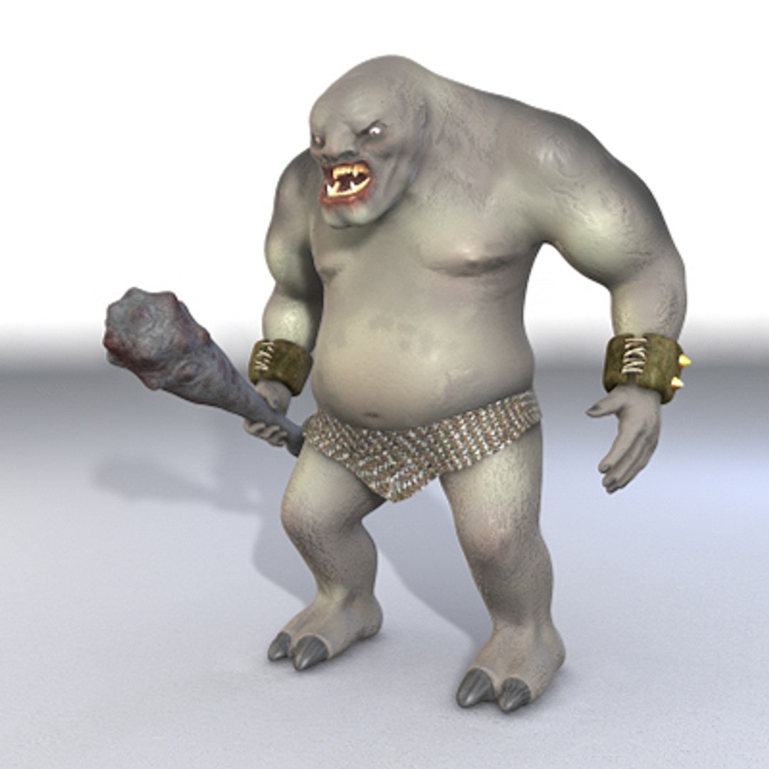 3d Cave Troll