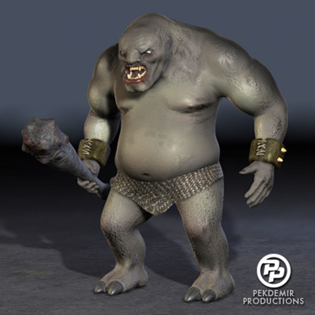 3d Cave Troll