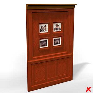3ds max wall panel