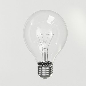 subdivisional light bulb 3D model