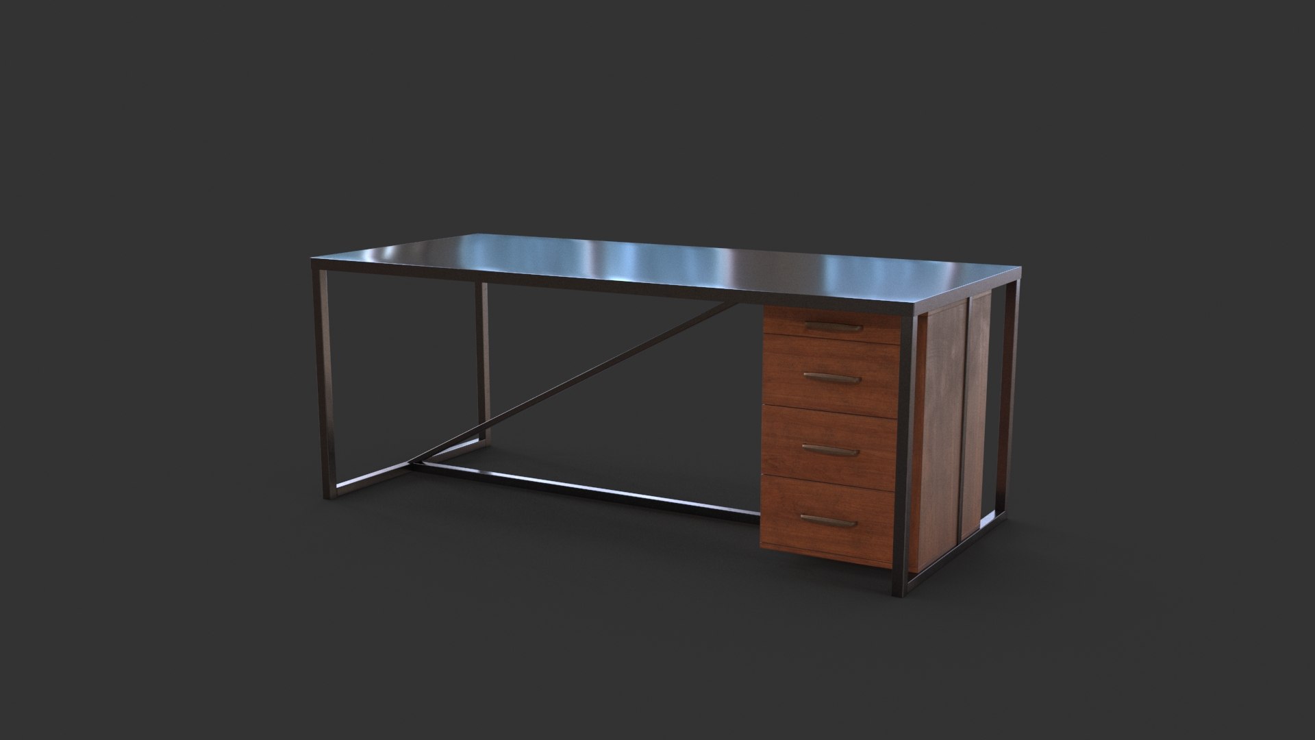Office Table Model - TurboSquid 1913592