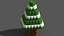 Arbre de Noël Voxel - 3