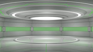 3D Sci Fi Room model