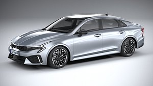 3D model Kia K5 GT-line 2025