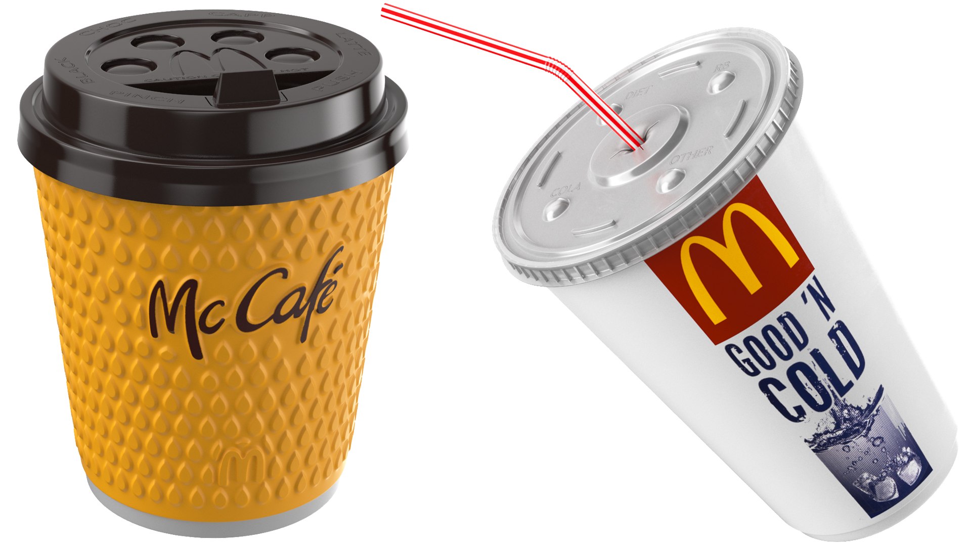 3D Detailed Mcdonald Soda Cup - TurboSquid 1956787