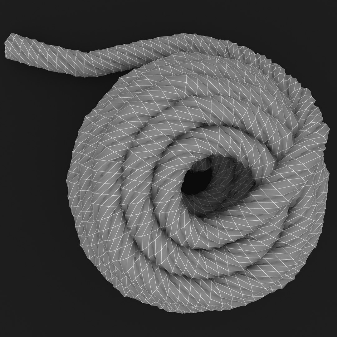 Rope pose 2 3D - TurboSquid 1222758