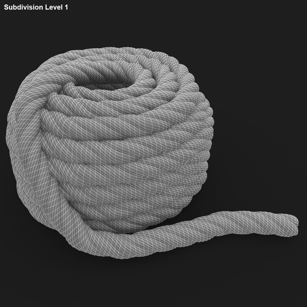 Rope pose 2 3D - TurboSquid 1222758