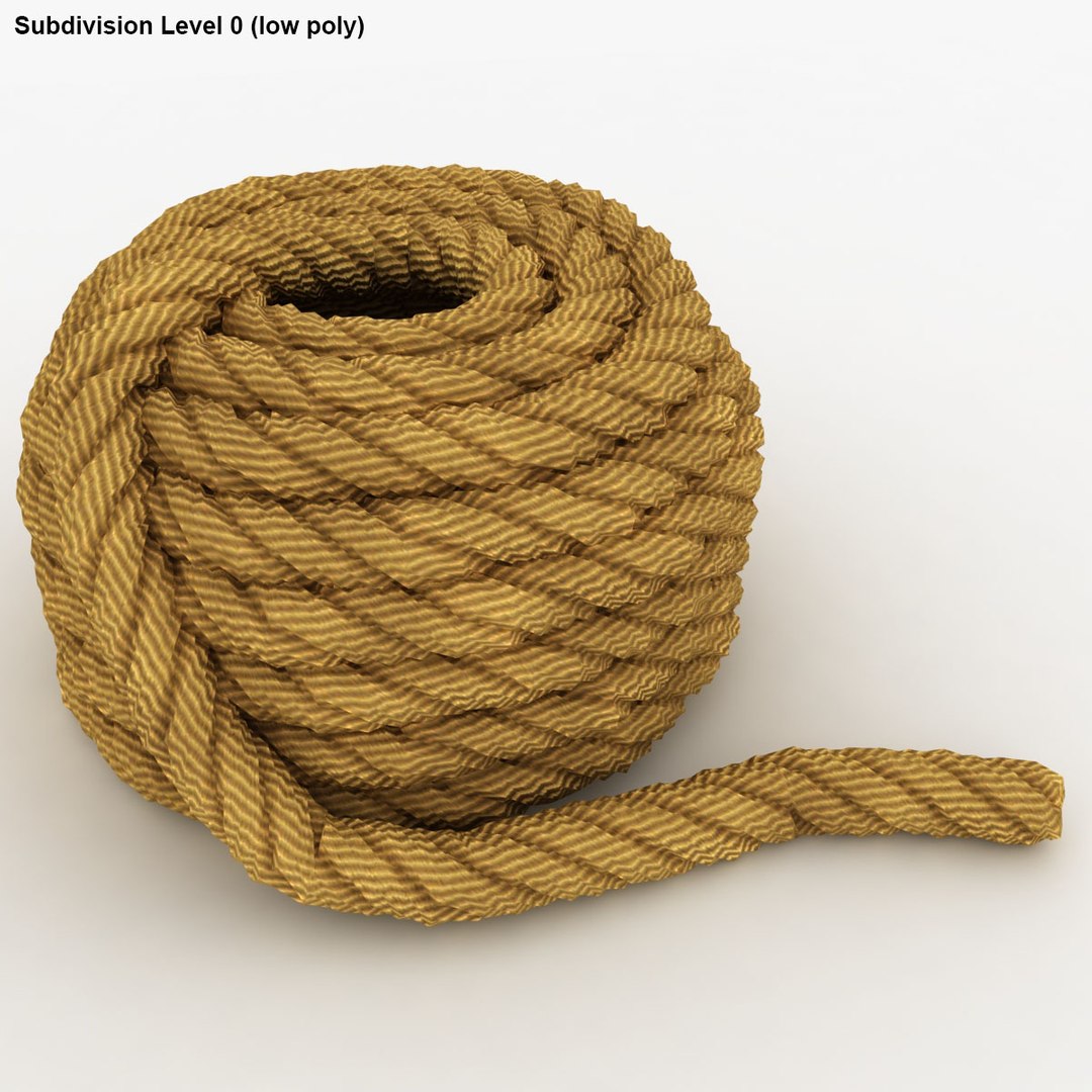 Rope pose 2 3D - TurboSquid 1222758