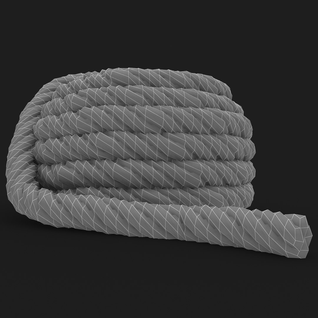 Rope pose 2 3D - TurboSquid 1222758