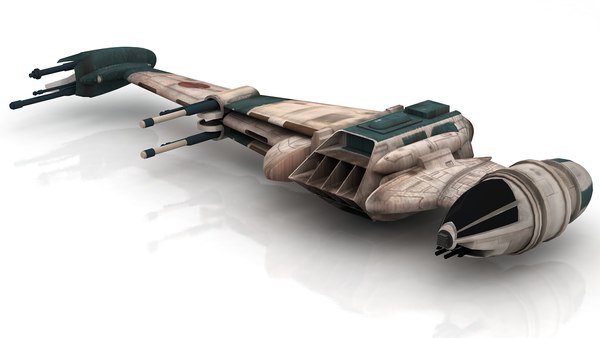 3D Star Wars B-wing B Model - TurboSquid 1627759