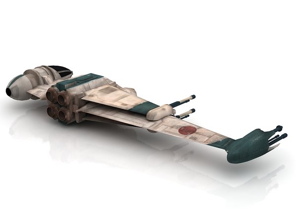 3D Star Wars B-wing B Model - TurboSquid 1627759