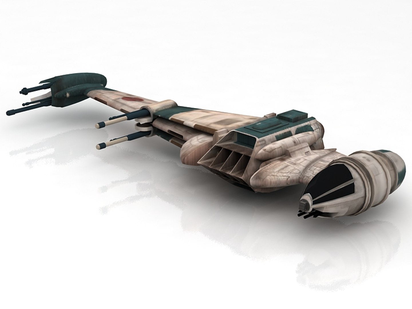 3D Star Wars B-wing B Model - TurboSquid 1627759