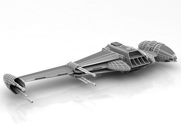 3D Star Wars B-wing B Model - TurboSquid 1627759