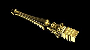 CARVED LATHE 15 3D model