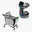 3D smart shopping carts