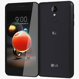 realistic lg k9 black model