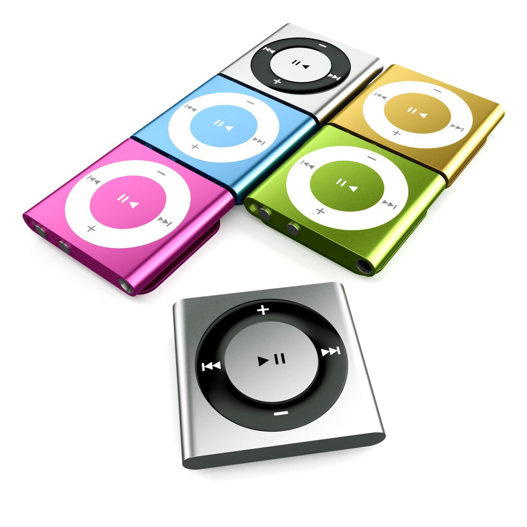 Apple Ipod Shuffle 3d Model