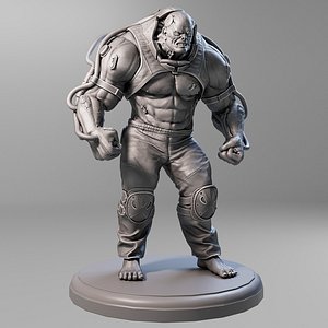 3D UrbanZombie6 3d Printable model