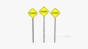 Road Signs - School Zone Warning